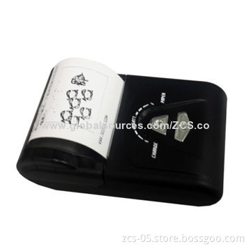 Zcs103 58mm wireless Bluetooth receipt printer, barcode, picture and any language printing